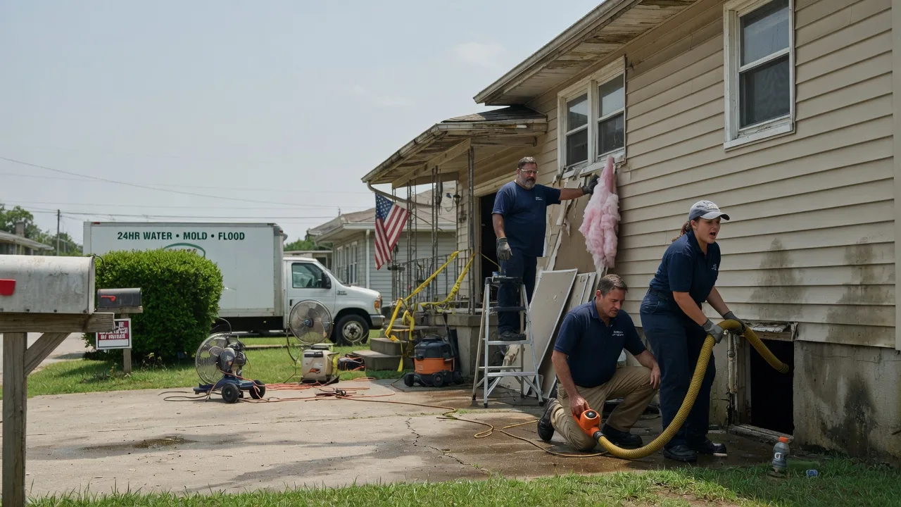 Water Damage Repair in Sistersville, WV near me